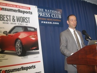 Jake Fisher , director of auto testing at Consumer Reports