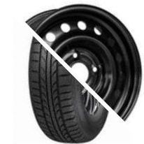 Шина с диском в сборе Tunga Zodiak 2 PS-7 185/65 R15 92T + ТЗСК Логан II Черный 4*100 6xR15 ET40 DIA60.1