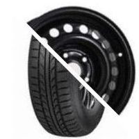 Шина с диском в сборе Tunga Zodiak 2 PS-7 185/65 R15 92T + Magnetto 15009 AM Black 4*100 6xR15 ET50 DIA60.1 Lada Vesta