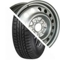 Шина с диском в сборе Tunga Zodiak 2 PS-7 185/65 R15 92T + Trebl 64A50C Silver 4*100 6xR15 ET50 DIA60.1