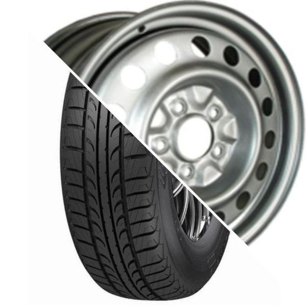Шина с диском в сборе Tunga Zodiak 2 PS-7 185/65 R15 92T + Trebl X40915 P Silver 4*100 6xR15 ET40 DIA60.1 (без упаковки)