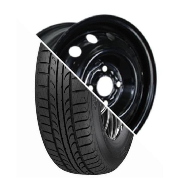 Шина с диском в сборе Tunga Zodiak 2 PS-7 185/65 R15 92T + Trebl X40915 Black 4*100 6xR15 ET40 DIA60.1