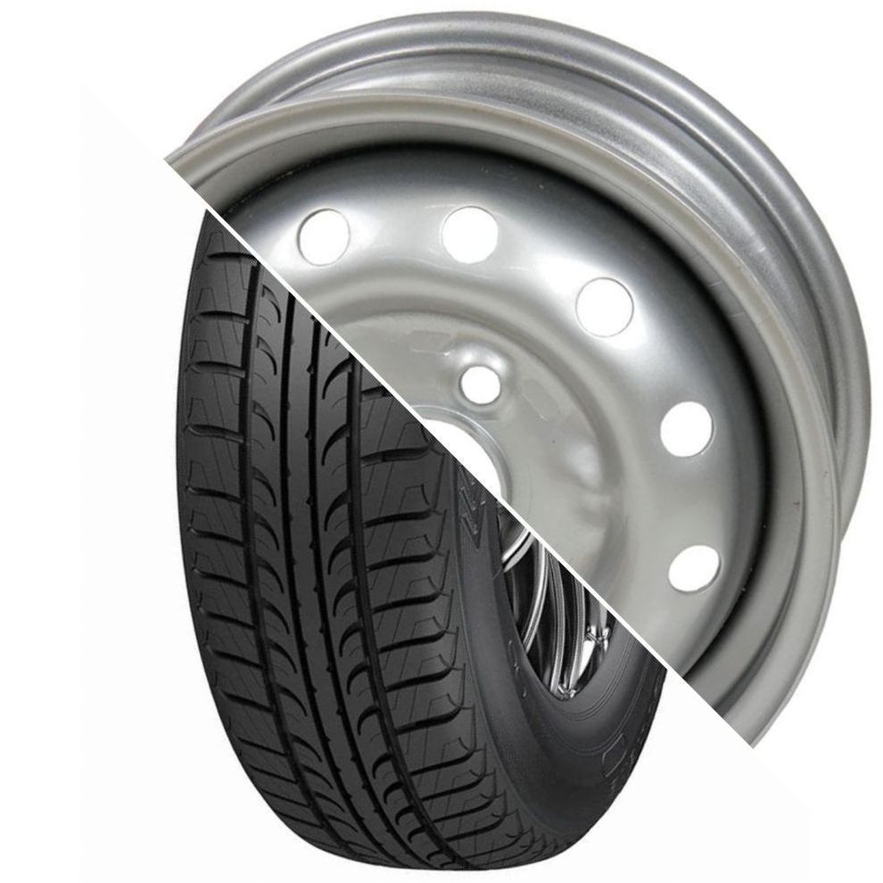 Шина с диском в сборе Tunga Zodiak 2 PS-7 185/65 R15 92T + Accuride Renault Logan 2 Металлик 4*100 6xR15 ET40 DIA60.1