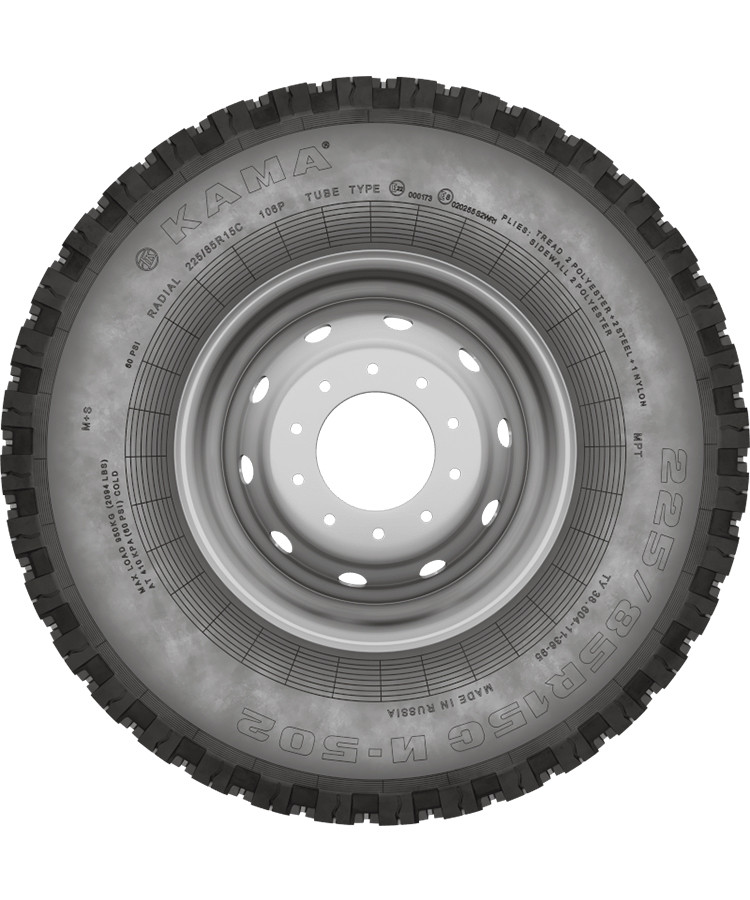 Kama И-502 225/85 R15C 106P купить в KOLOBOX