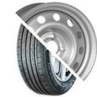Шина с диском в сборе Massimo OTTIMA PLUS 185/65 R15 88H + ТЗСК Логан II Серебристый 4*100 6xR15 ET40 DIA60.1
