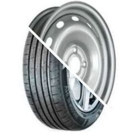Шина с диском в сборе Massimo OTTIMA PLUS 185/65 R15 88H + Magnetto 15002 AM Silver 4*100 6xR15 ET40 DIA60.1