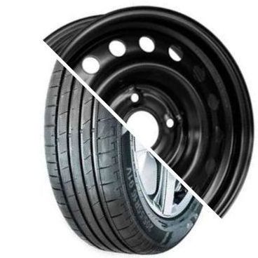 Шина с диском в сборе Massimo OTTIMA PLUS 185/65 R15 88H + ТЗСК Логан II Черный 4*100 6xR15 ET40 DIA60.1