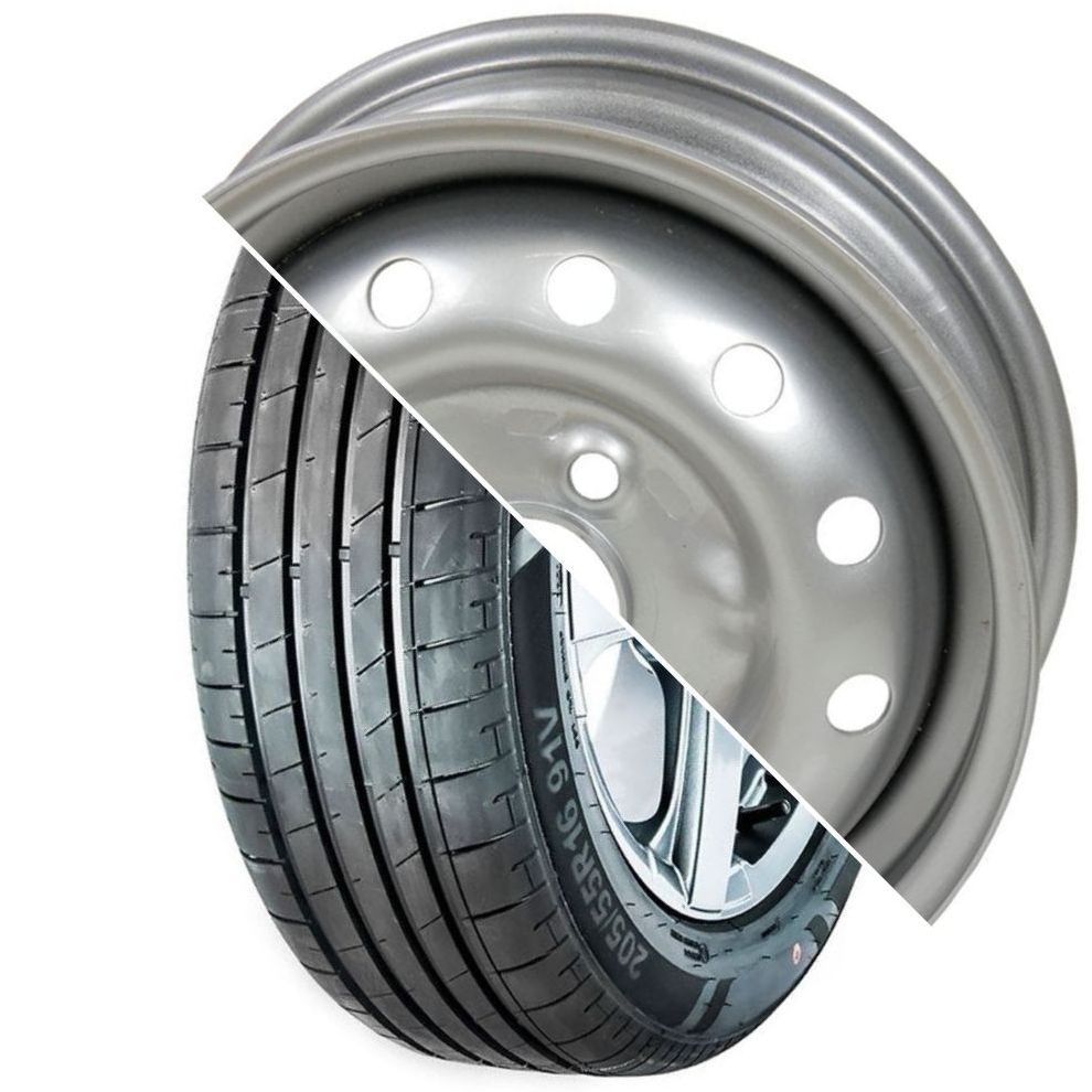 Шина с диском в сборе Massimo OTTIMA PLUS 185/65 R15 88H + Accuride Renault Logan 2 Металлик 4*100 6xR15 ET40 DIA60.1