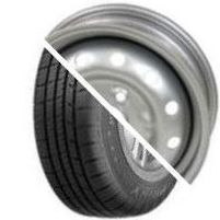 Шина с диском в сборе Prinx HH2 HiCity 185/65 R15 88H + Accuride Renault Logan 2 Металлик 4*100 6xR15 ET40 DIA60.1