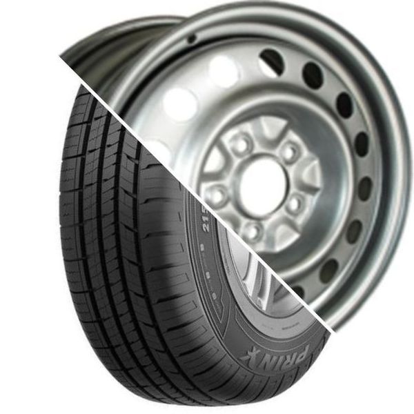 Шина с диском в сборе Prinx HH2 HiCity 185/65 R15 88H + Trebl X40915 P Silver 4*100 6xR15 ET40 DIA60.1 (без упаковки)