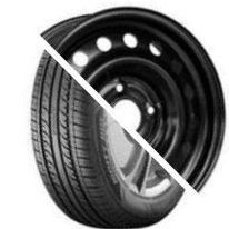 Шина с диском в сборе Prinx HH1 HiCity 185/65 R15 88H + ТЗСК Логан II Черный 4*100 6xR15 ET40 DIA60.1
