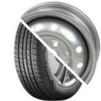 Шина с диском в сборе Prinx HH1 HiCity 185/65 R15 88H + Accuride Renault Logan 2 Металлик 4*100 6xR15 ET40 DIA60.1