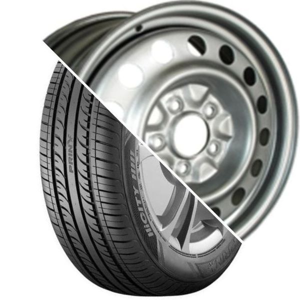 Шина с диском в сборе Prinx HH1 HiCity 185/65 R15 88H + Trebl X40915 P Silver 4*100 6xR15 ET40 DIA60.1 (без упаковки)