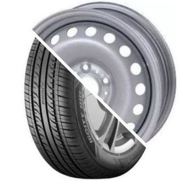 Шина с диском в сборе Prinx HH1 HiCity 185/65 R15 88H + Magnetto 15009 AM Silver 4*100 6xR15 ET50 DIA60.1 Lada Vesta