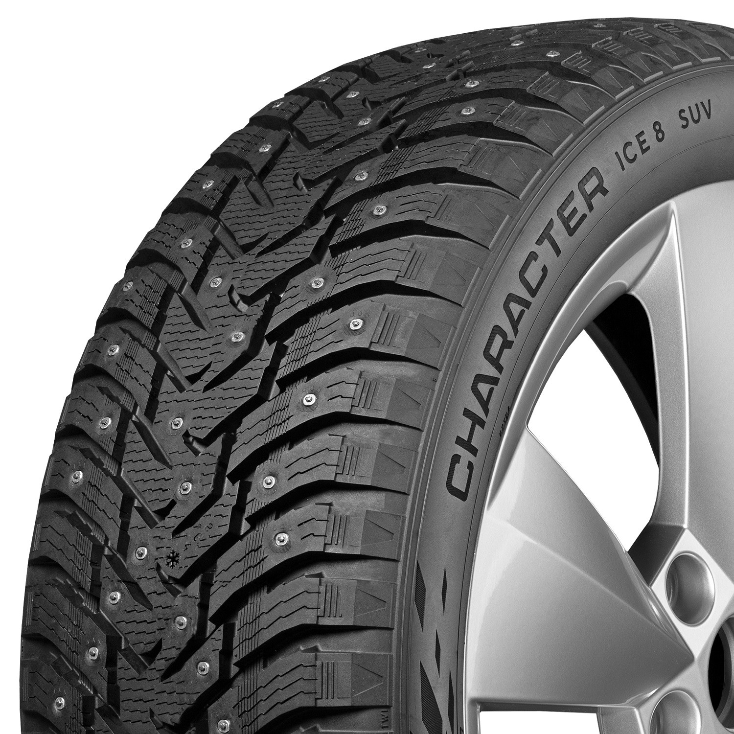 Ikon (Nokian Tyres) Character Ice 8 SUV 255/60 R18 112T (XL) купить в KOLOBOX
