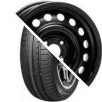 Шина с диском в сборе Rotalla SETULA E-RACE RH02 185/65 R15 88H + Magnetto 15002 AM Black 4*100 6xR15 ET40 DIA60.1