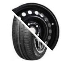 Шина с диском в сборе Rotalla SETULA E-RACE RH02 185/65 R15 88H + Magnetto 15009 AM Black 4*100 6xR15 ET50 DIA60.1 Lada Vesta