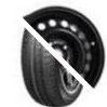 Шина с диском в сборе Rotalla SETULA E-RACE RH02 185/65 R15 88H + Magnetto 15009 AM Black 4*100 6xR15 ET50 DIA60.1 Lada Vesta