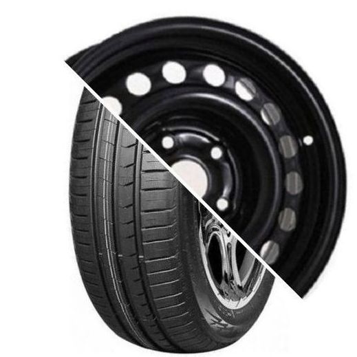 Шина с диском в сборе Rotalla SETULA E-RACE RH02 185/65 R15 88H + Magnetto 15009 AM Black 4*100 6xR15 ET50 DIA60.1 Lada Vesta