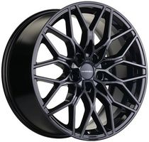 Khomen KHW1902 Black Matt 5*108 8.5xR19 ET48 DIA60.1