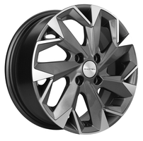 Khomen KHW1508 Gray-FP 4*98 6xR15 ET35 DIA58.6