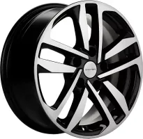 Khomen KHW1612 Black-FP 5*115 6.5xR16 ET41 DIA70.2