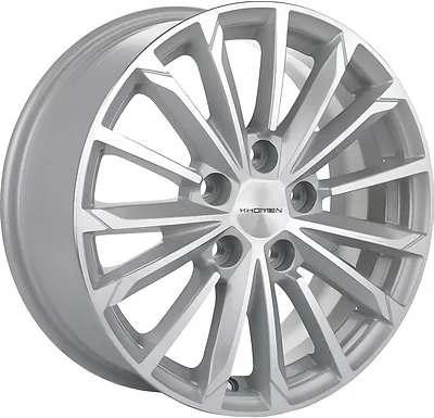 Khomen KHW1611 F-Silver 5*112 6.5xR16 ET46 DIA57.1
