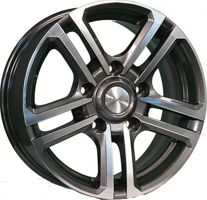 Khomen KHW1602 Gray-FP 5*139,7 6.5xR16 ET35 DIA98.5