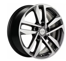 Khomen KHW1612 Gray-FP 5*112 6.5xR16 ET46 DIA57.1