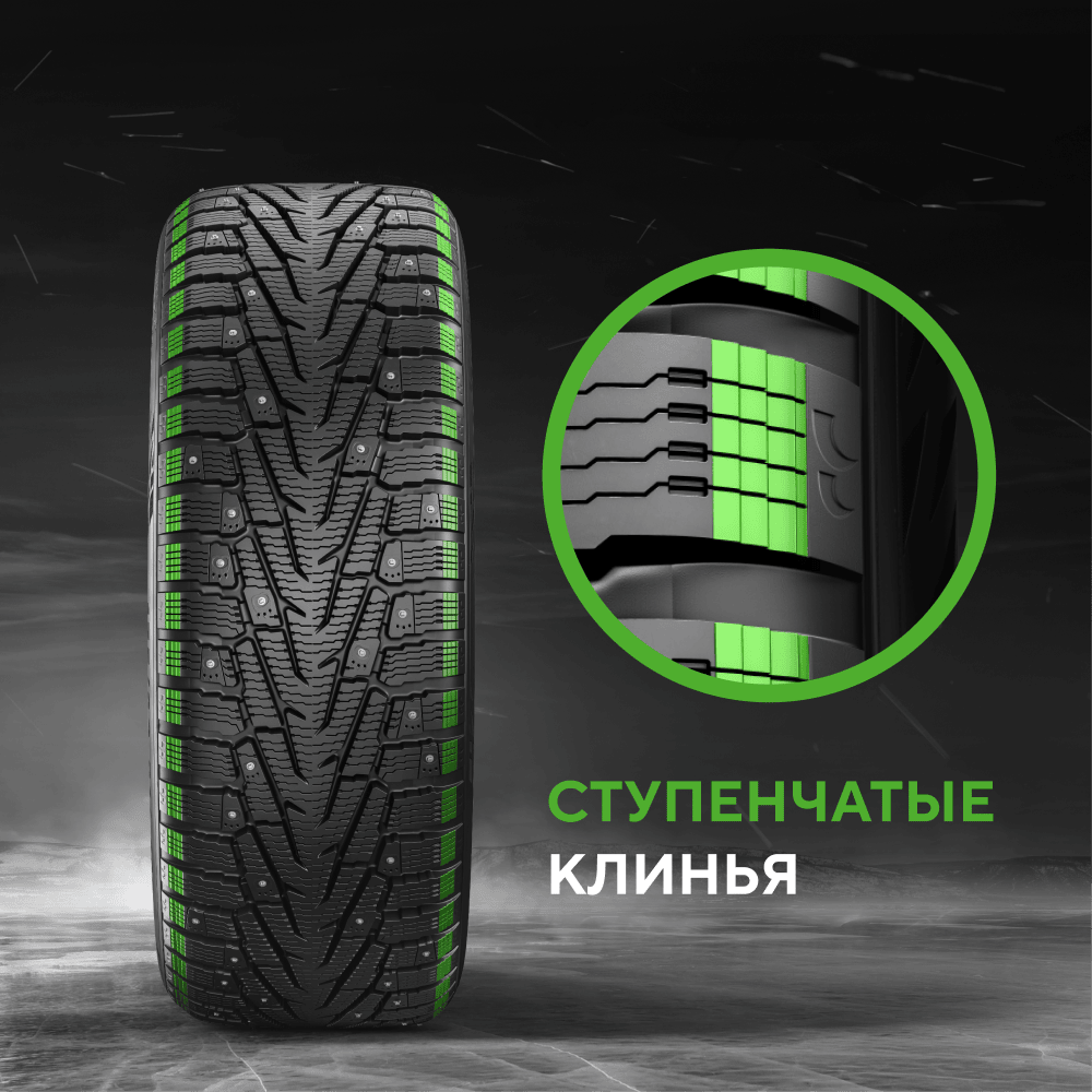 Ikon (Nokian Tyres) Character Ice 7 SUV 225/65 R17 106T (XL)