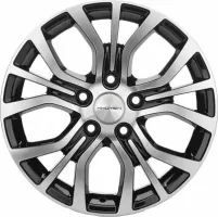 Khomen KHW1608 Black-FP 5*114,3 6.5xR16 ET45 DIA67.1