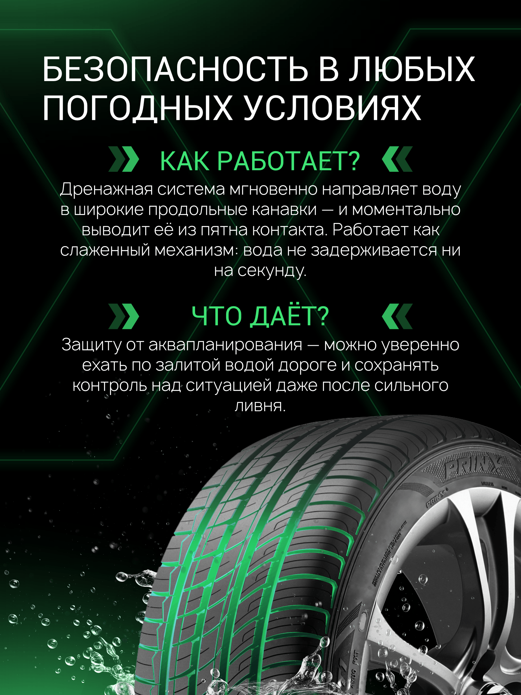 Prinx HT1 HiCity 225/60 R18 100V (R/OE) купить в KOLOBOX