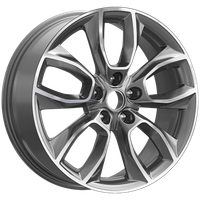 Premium Series KP001(18_Kodiaq) Diamond Gloss Graphite 5*112 7xR18 ET43 DIA57.1 (KP001)