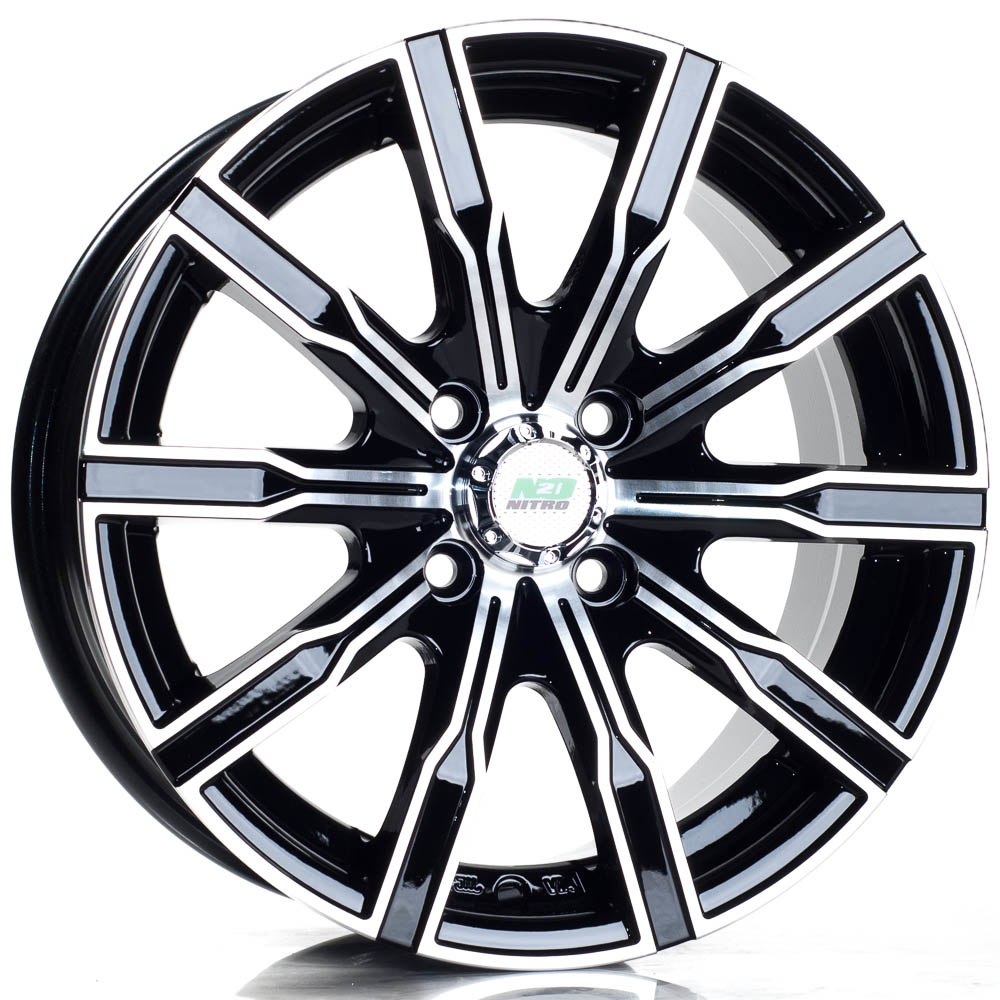 Nitro N2O Y3170 BFP 5*100 6.5xR15 ET40 DIA57.1