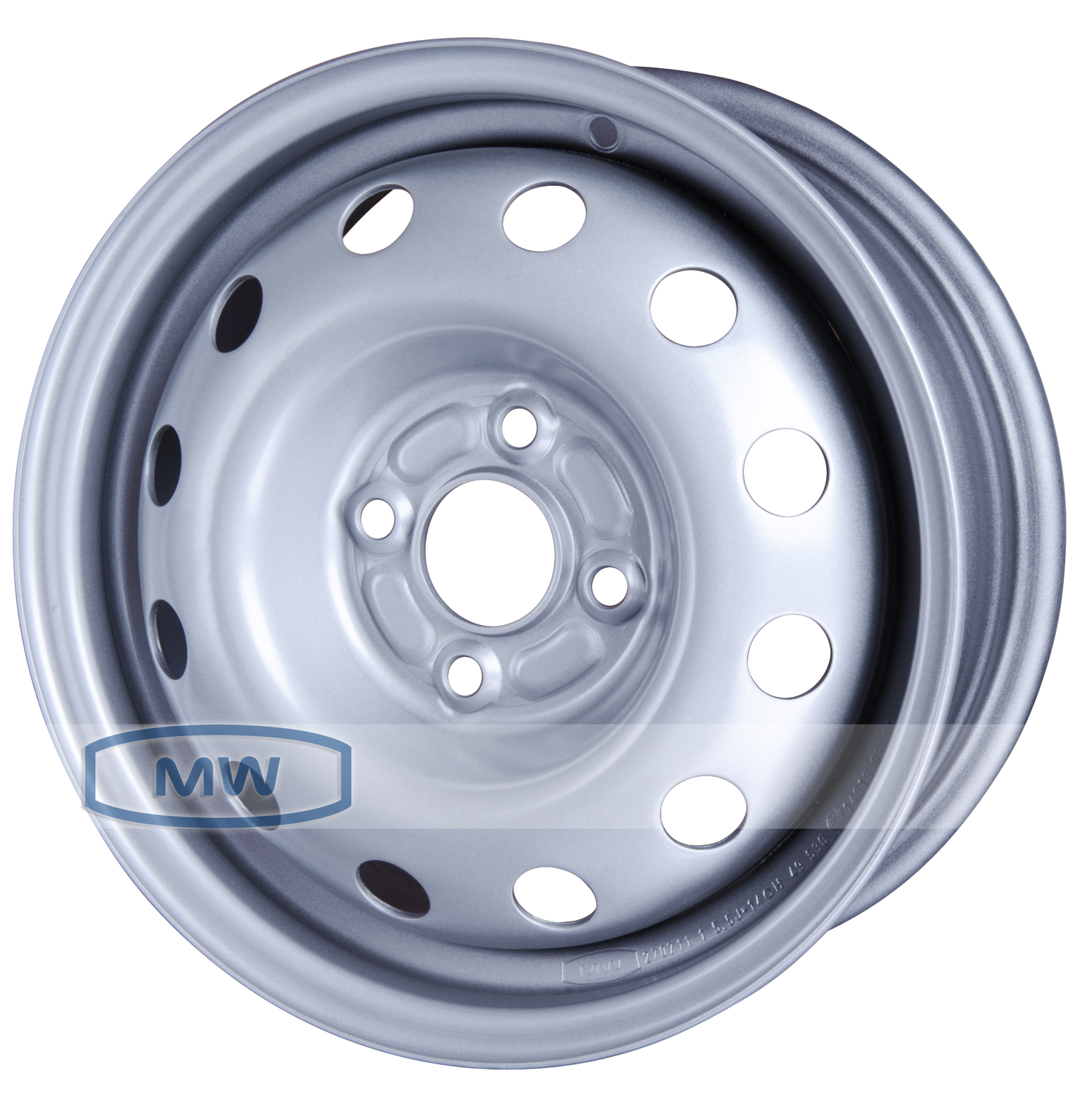 Magnetto 14013 AM Silver 4*100 5.5xR14 ET49 DIA56.5