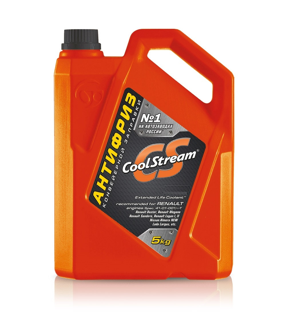 Антифриз COOLSTREAM Optima Yellow(желтый) 5кг