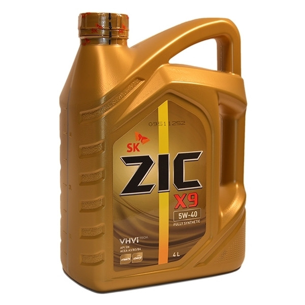 Масло моторное ZIC 5W30 162614 X9 4л