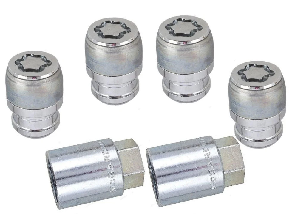 Гайка McGard секрет M12x1,5x35x35x19 конус Chrome 24157 SL