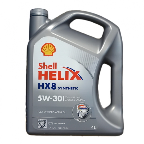 Масло моторное Shell 5W30 550046364 HX8 Synthetic 4л
