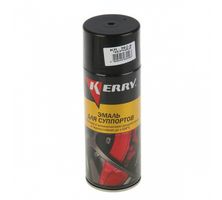 Kerry KR-962-4 Эмаль для суппортов черная (аэрозоль) 520мл