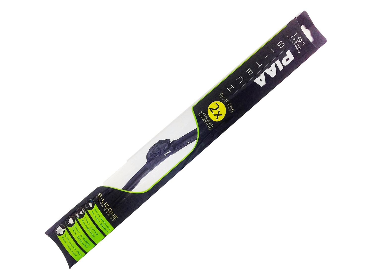 PIAA WIPER SI-TECH FLAT BLADE 97048A / Щетка стеклоочистителя (бескаркасная)48см