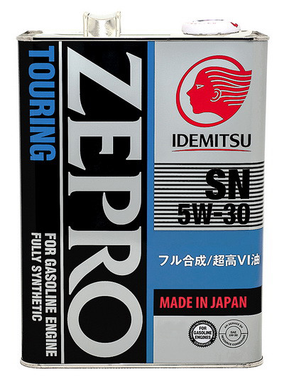 Масло моторное Idemitsu 5W30 4251-004 ZEPRO TOURING SN 4л
