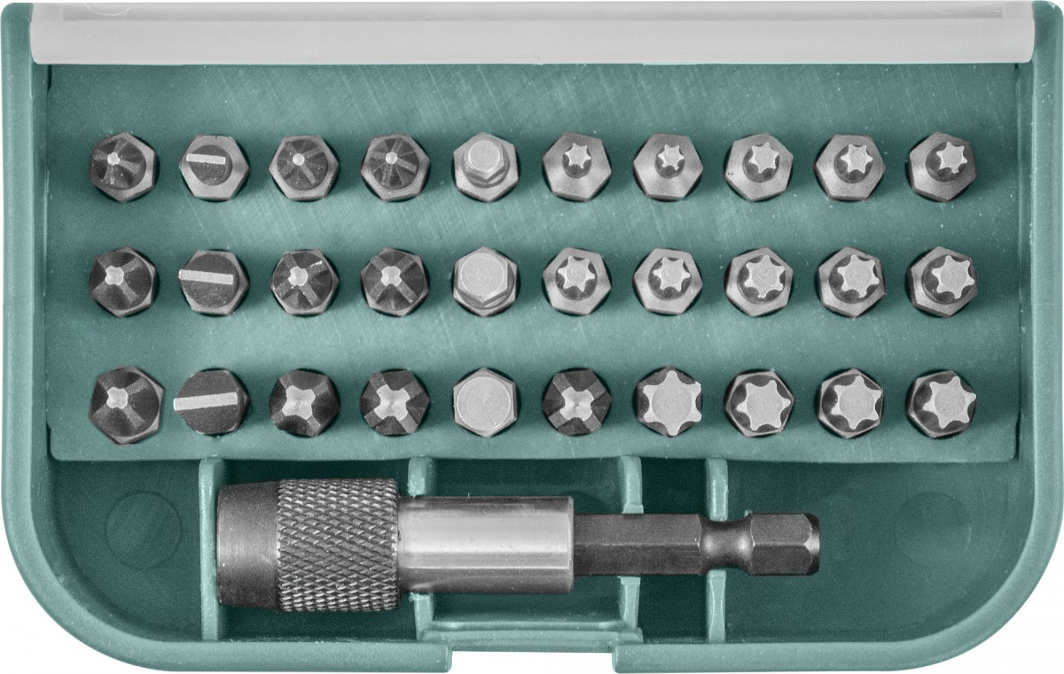 Набор бит 31 предм HEX, TORX, PH, PZ Jonnesway (DBT31B)