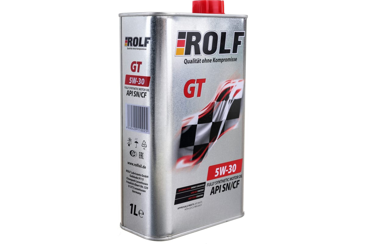 Масло моторное Rolf 5W30 322233 GT API SN/CF 1л