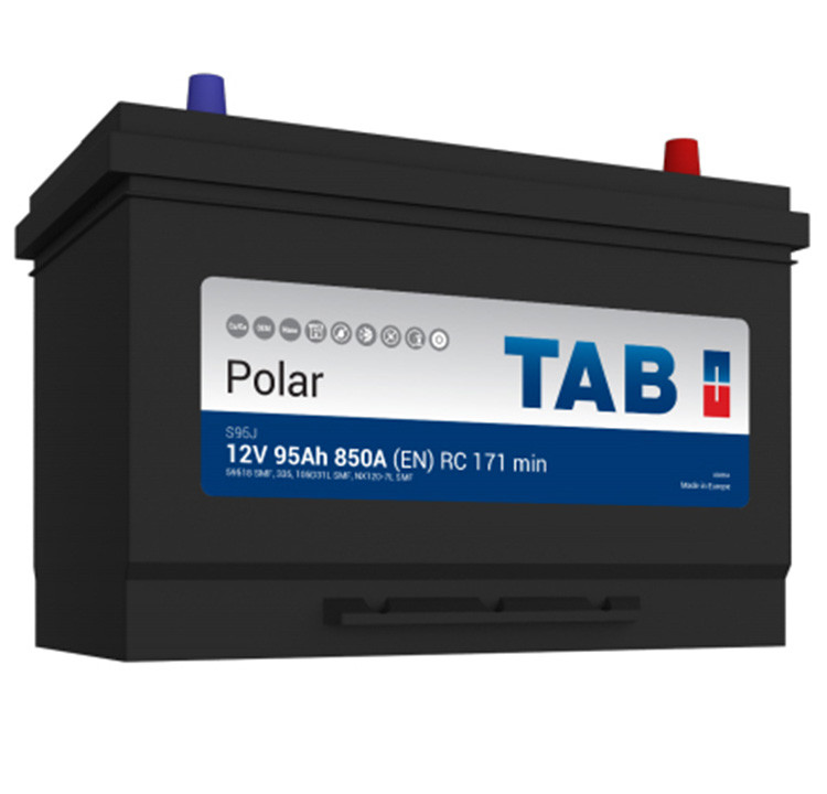 АКБ Tab Polar JIS о.п.R+ 95a/h Азия B1(нижн.кр) 115D31L