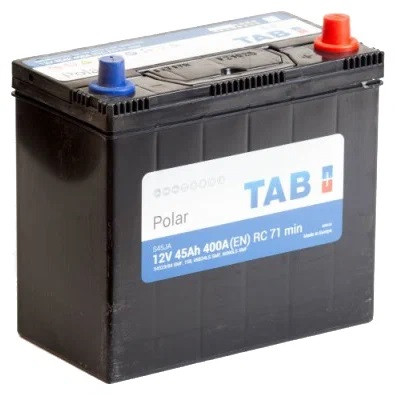 АКБ Tab Polar JIS MF о.п.R+ 45a/h Азия B13(нижн.кр)