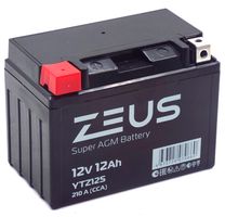 АКБ 6МТС-12 Zeus Super AGM п.п.L+ 12a/h (YTZ12S)