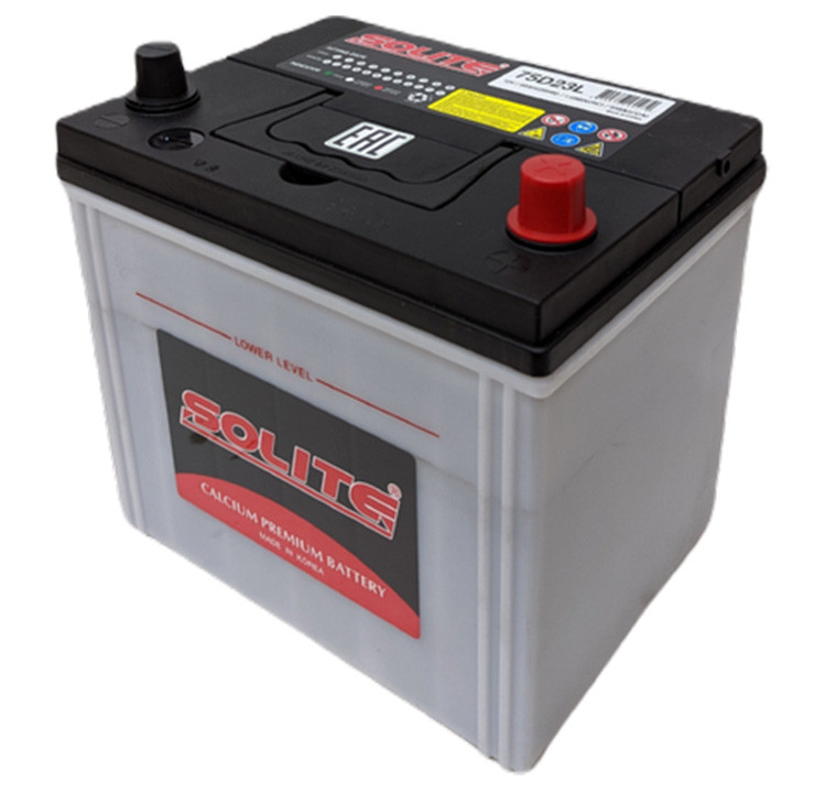 АКБ Solite  о.п.R+ 65a/h Азия B1(нижн.кр) 75D23L