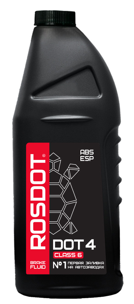 Тормозная жидкость ROSDOT-6 Тосол Синтез (910г) (430140002)