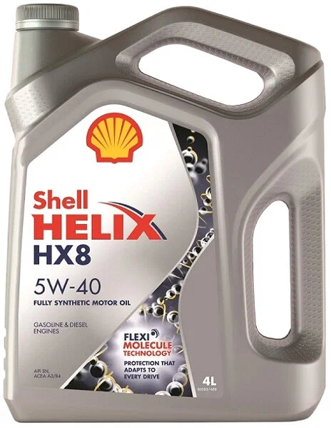 Масло моторное Shell 5W40 550046362 Helix HX8 4л